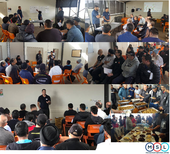 Contractor H&S Workshops Collage 2019