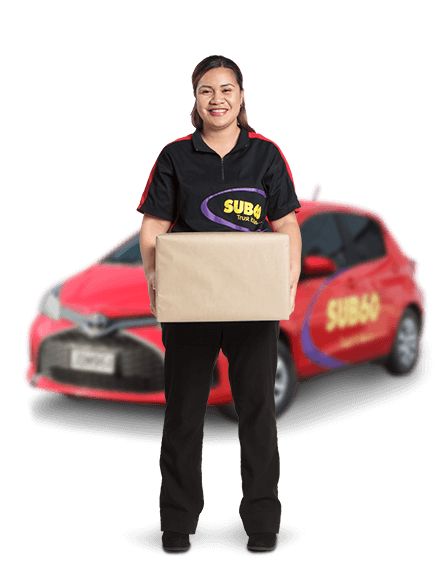 Local economy same day courier service.