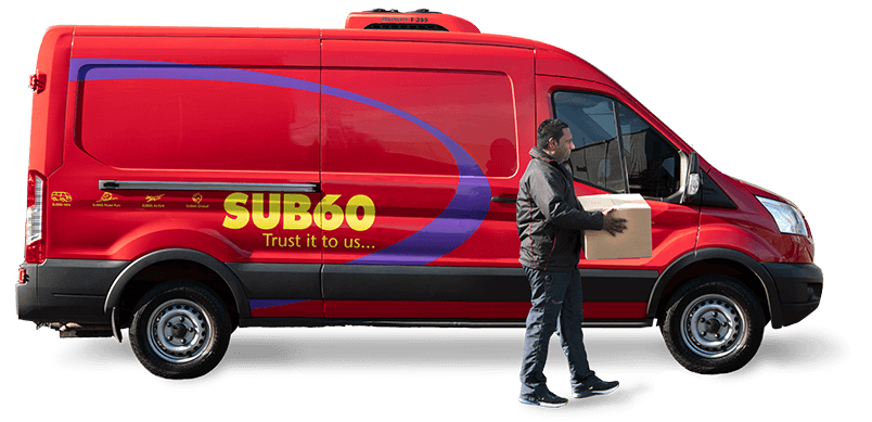 Sub60 offers a range of courier services.